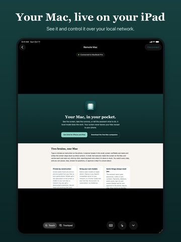 Your Mac, live on your iPad